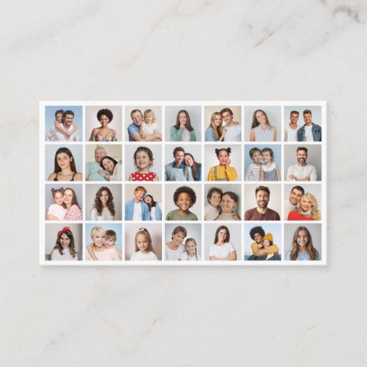 Erstellen Sie Ihr eigenes 28 Collage Pack mit 100 Visitenkarte (Vorderseite)