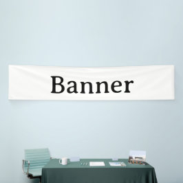 Erstellen Sie Ihr eigenes 2,5' x 12' Indoor Banner