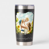 Erstellen Sie Ihr eigenes 2-Foto- Thermobecher (Rückseite)
