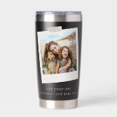 Erstellen Sie Ihr eigenes 2-Foto Thermobecher (Rückseite)