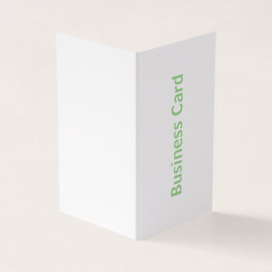 Erstellen Sie Ihr eigenes 2" x 7" Buch-Falten Visitenkarten