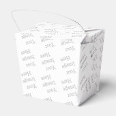 Papiergeschenkschachtel, Take Out 5,08x5,08x6,96 (Rückseite)