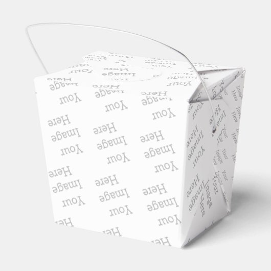 Papiergeschenkschachtel, Take Out 5,08x5,08x6,96 (Rückseite)