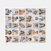 Erstellen Sie Ihr eigenes 30-Foto Collage Fleece B (Vorderseite (Horizontal))