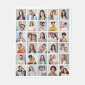 Erstellen Sie Ihr eigenes 30-Foto Collage Fleece B (Vorderseite)