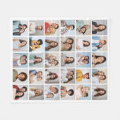 Erstellen Sie Ihr eigenes 30-Foto Collage Fleece B (Vorderseite (Horizontal))