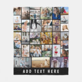 Erstellen Sie Ihr eigenes 35-Foto Collage Fleece B (Vorderseite)