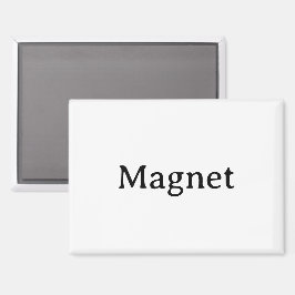 Erstellen Sie Ihr eigenes 3,5" x 2,5" Rechteck Magnet