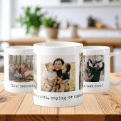 Erstellen Sie Ihr eigenes 3-Foto-individuelles Ang Kaffeetasse