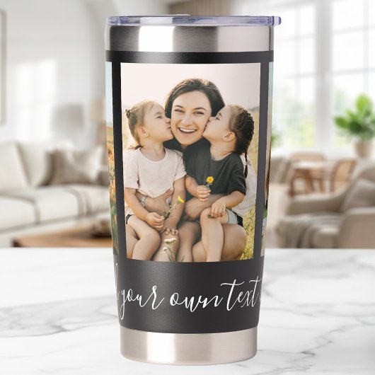 Erstellen Sie Ihr eigenes 3-Foto- Thermobecher