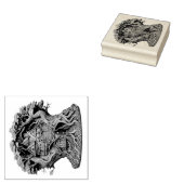 Erstellen Sie Ihr eigenes 3D-Imitat Bois Carved Fa Gummistempel (Stempel)