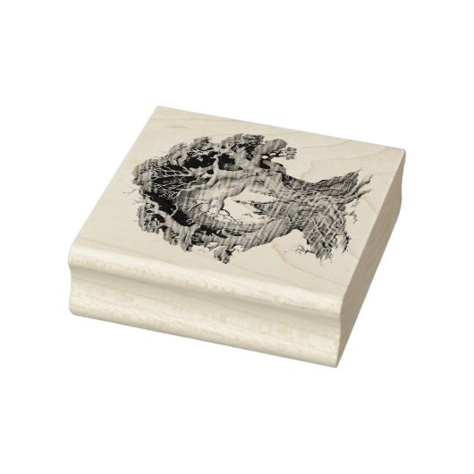 Erstellen Sie Ihr eigenes 3D-Imitat Bois Fairy Tre Gummistempel (Stempel)