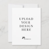 Erstellen Sie Ihr eigenes 4.25x5.5 Portrait Einlad (Vorderseite)