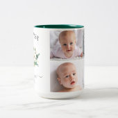 Erstellen Sie Ihr eigenes 4-Foto Bestes jemals Oma Zweifarbige Tasse (Mittel)