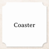 Erstellen Sie Ihr eigenes 4" x 4" Ticket Untersetzer (Vorderseite)
