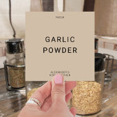 Erstellen Sie Ihr eigenes 4x4-individuelles Gewürz Aufkleber