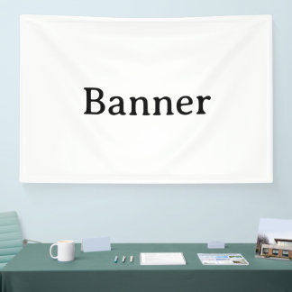 Erstellen Sie Ihr eigenes 4'x 6' Indoor Banner