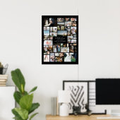 Erstellen Sie Ihr eigenes 52-Foto-Collage-Poster Poster (Heimbüro)