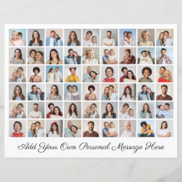 Erstellen Sie Ihr eigenes 54 Foto Collage Paper Bl