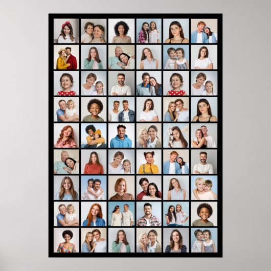 Erstellen Sie Ihr eigenes 54 Foto Collage Poster (Vorne)