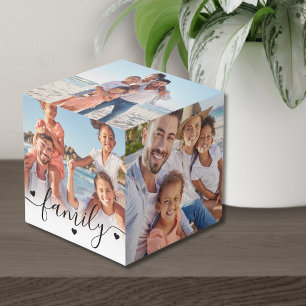 Erstellen Sie Ihr eigenes 5-er Familienfoto Würfel