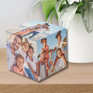 Erstellen Sie Ihr eigenes 5-Seiten-Familienfoto Würfel