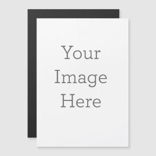 Erstellen Sie Ihr eigenes 5" x 7" Hochzeitsmagazin Magneteinladung