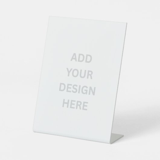 Erstellen Sie Ihr eigenes 6" x 8" Pedesteglied Sockelschild (Vorderseite)