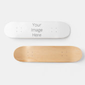 Erstellen Sie Ihr eigenes 7 3/8" Skateboard. Skateboard (Horizontal)