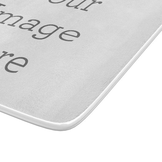 Dekoratives Glasbrett 15 x 18 cm (Ecke)