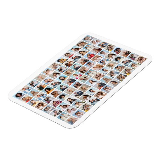 Erstellen Sie Ihr eigenes 88-Foto Collage flexible Magnet (Linke Seite)