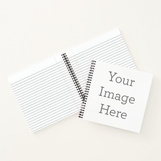 21,6 x 27,9 cm Deluxe Spiral-Notizbuch (Innenseite)