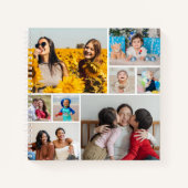 Erstellen Sie Ihr eigenes 8-Foto Collage Rezept Notizblock (Vorderseite)