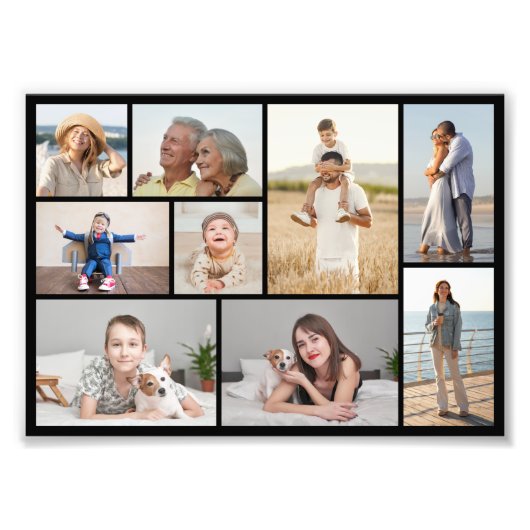 Erstellen Sie Ihr eigenes 9 Foto Collage Foto Erwe (Vorne)