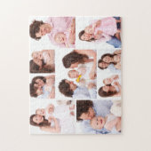 Erstellen Sie Ihr eigenes 9-Foto-Collage-Puzzle Puzzle (Vertikal)