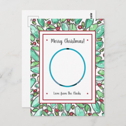 Erstellen Sie Ihr eigenes Add-Foto individuell ang Postkarte (Vorne/Hinten)