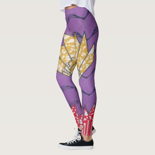 Erstellen Sie Ihr eigenes afrikanisches Kleidungsm Leggings (Links)