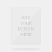 Erstellen Sie Ihr eigenes akryllisches Hochzeitsze Acrylschild (Vorderseite)