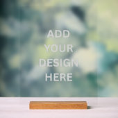 Erstellen Sie Ihr eigenes akryllisches Zeichen Acrylschild (Neutral)