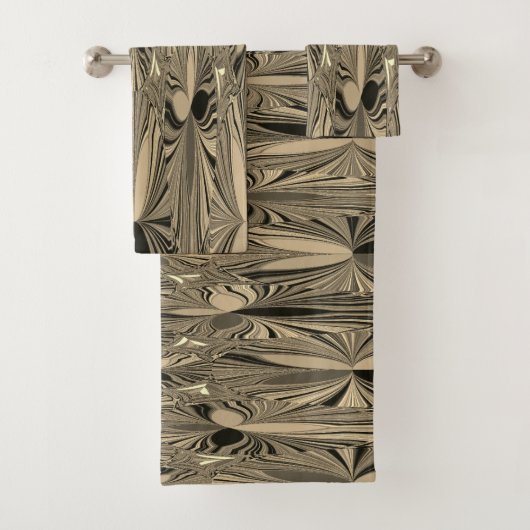 Erstellen Sie Ihr eigenes aktuelles Kaleidoskop Badhandtuch Set (Insitu)