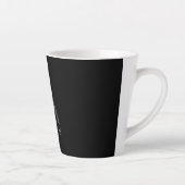 Erstellen Sie Ihr eigenes Anfangsmonogramm Milchtasse (Rechts)