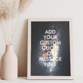 Erstellen Sie Ihr eigenes Anführungsposter Poster