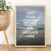 Erstellen Sie Ihr eigenes Anführungsposter Poster