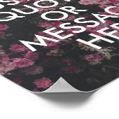 Erstellen Sie Ihr eigenes Anführungsposter Poster (Ecke)