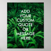 Erstellen Sie Ihr eigenes Anführungsposter Poster (Vorne)