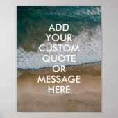 Erstellen Sie Ihr eigenes Anführungsposter Poster (Vorne)