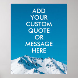 Erstellen Sie Ihr eigenes Anführungsposter Poster