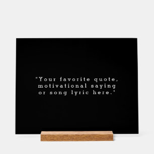 Erstellen Sie Ihr eigenes Angebot Acrylschild