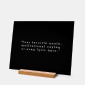 Erstellen Sie Ihr eigenes Angebot Acrylschild (Winkel)