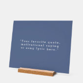 Erstellen Sie Ihr eigenes Angebot Acrylschild (Winkel)